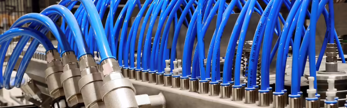 Tubazioni aria compressa industriale per distribuzione efficiente e senza perdite